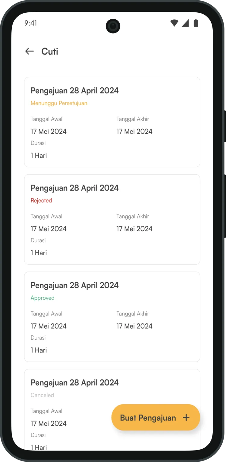 Cuti Page